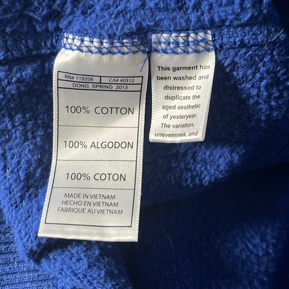 Mitchell & Ness Buffalo Sabres Zip up Hoodie - Picture 7 of 7